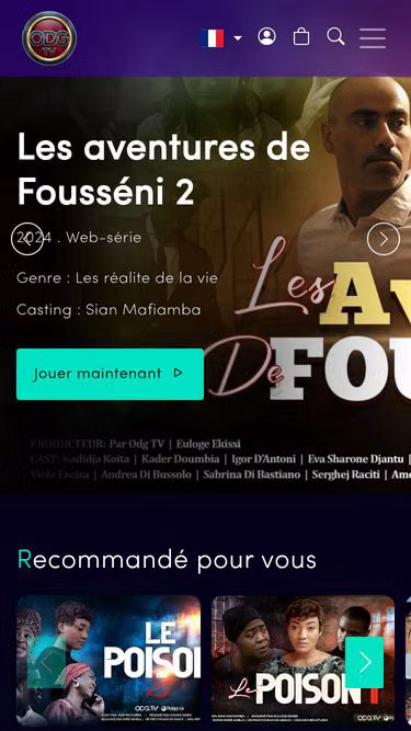 Screenshot of odg.tv