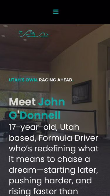 Screenshot of odonnell.racing