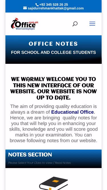 Screenshot of office.com.pk