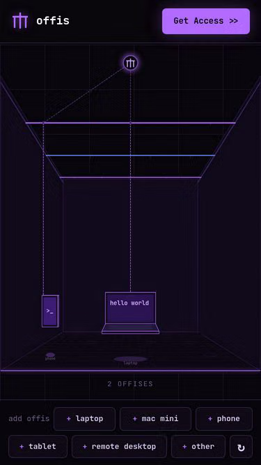 Screenshot of offis.space