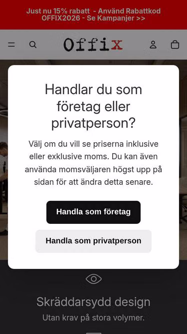 Screenshot of offix.se