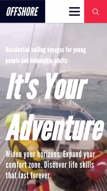 Screenshot of offshore.org.uk