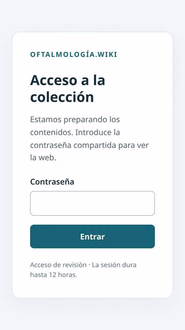 Screenshot of oftalmologia.wiki