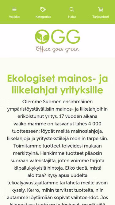 Screenshot of ogg.fi