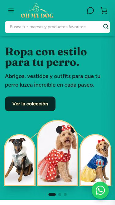 Screenshot of ohmydog.pe