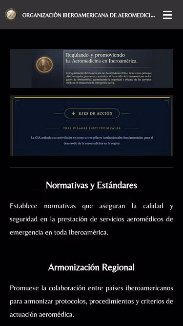 Screenshot of oia.org.mx