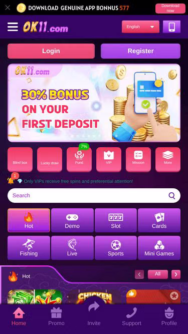 Screenshot of ok11.xyz