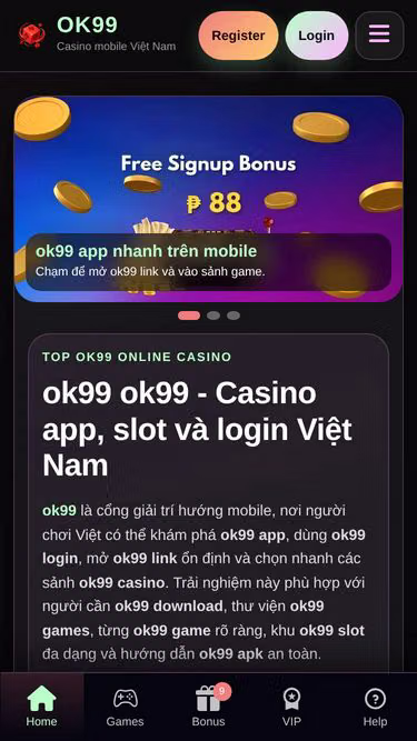 Screenshot of ok99.homes