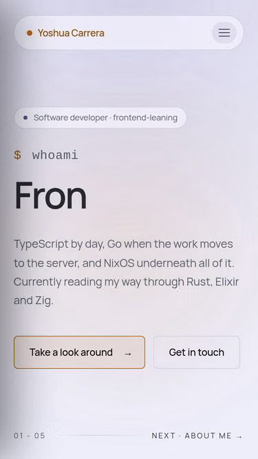 Screenshot of okaeri.dev