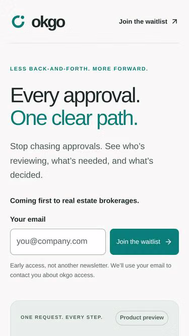 Screenshot of okgo.services
