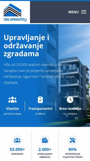 Screenshot of oki.ba