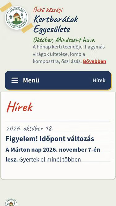Screenshot of okke.hu
