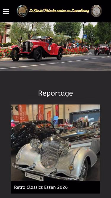 Screenshot of oldtimer.lu