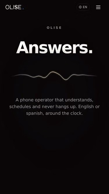 Screenshot of olise.ai