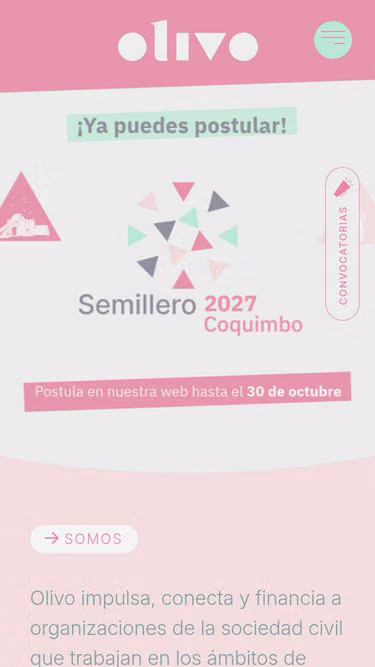 Screenshot of olivo.org