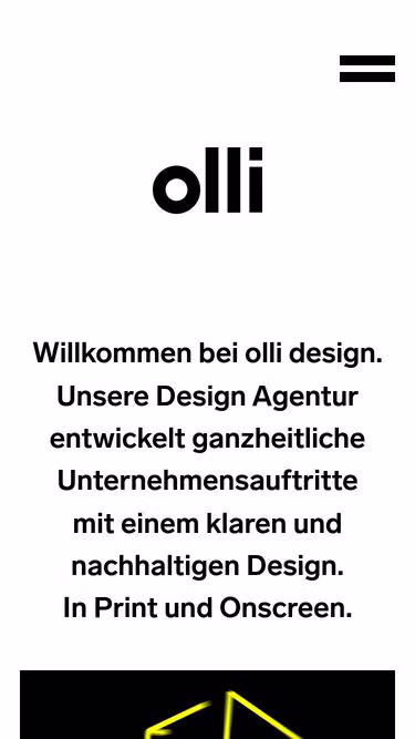 Screenshot of olli.design
