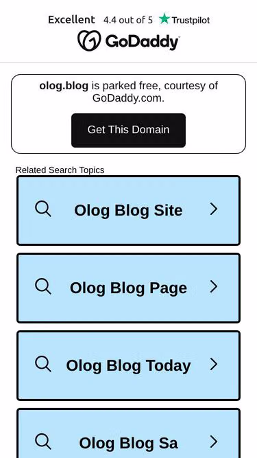 Screenshot of olog.blog