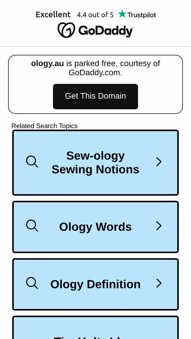 Screenshot of ology.au