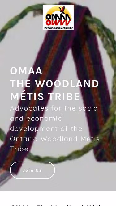 Screenshot of omaa.org