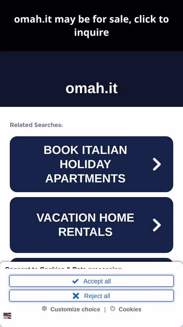 Screenshot of omah.it