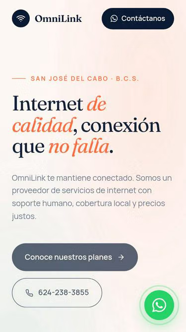Screenshot of omnilink.mx