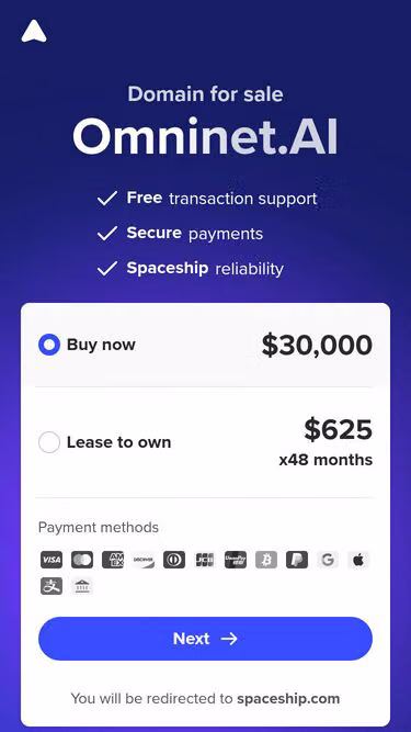 Screenshot of omninet.ai