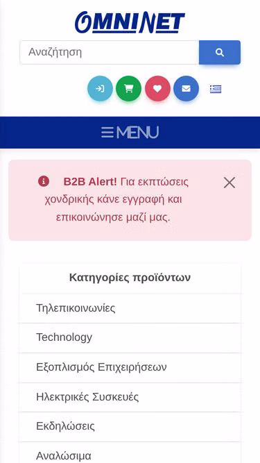 Screenshot of omninet.eu