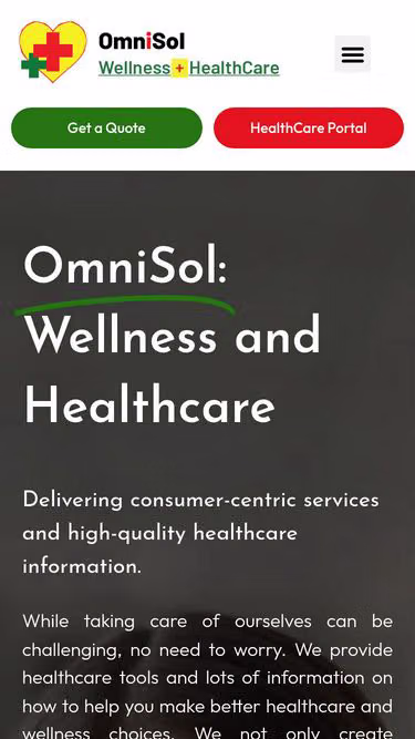 Screenshot of omnisol.co.zw