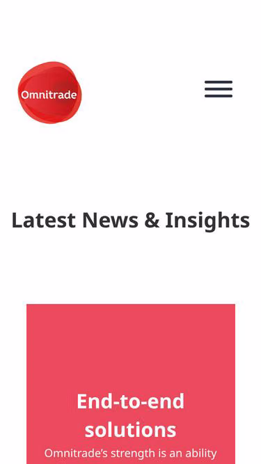 Screenshot of omnitrade.ma