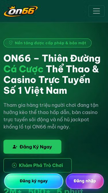 Screenshot of on66.biz