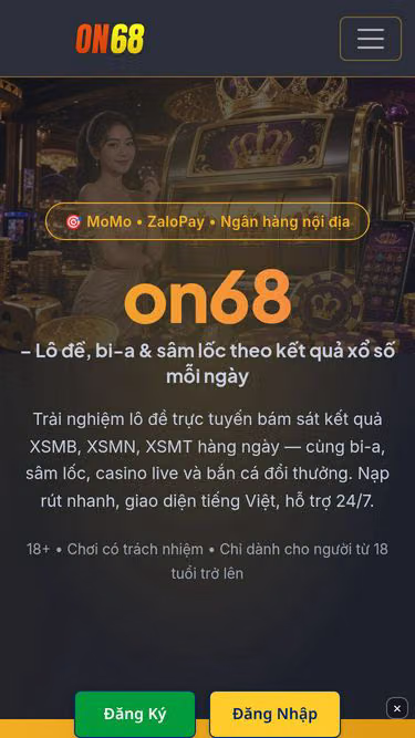 Screenshot of on68.lat