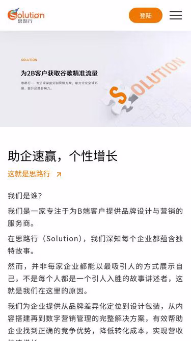 Screenshot of one-solution.cn