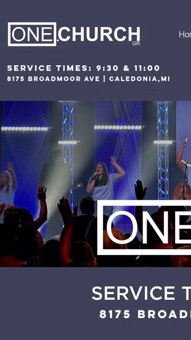 Screenshot of onechurch.one