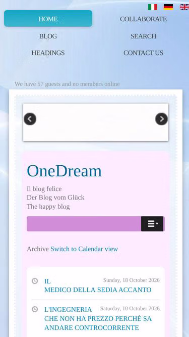 Screenshot of onedream.biz