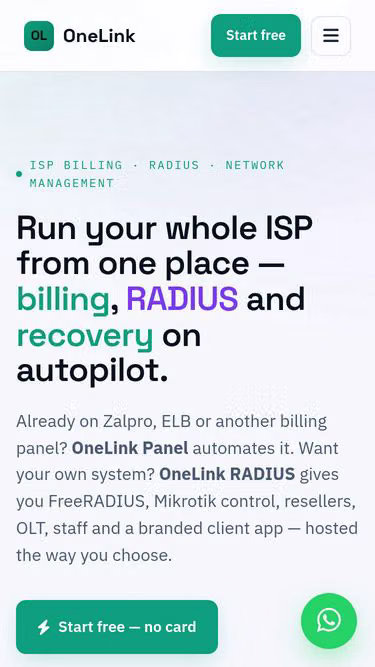 Screenshot of onelink.pk