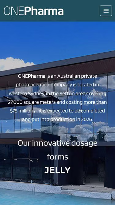 Screenshot of onepharma.com.au