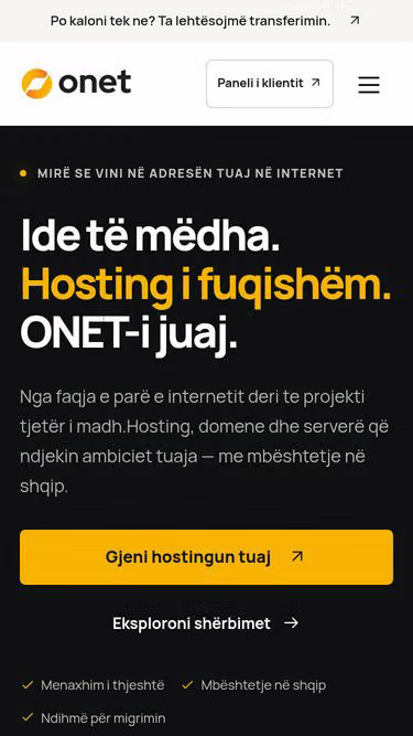 Screenshot of onet.al