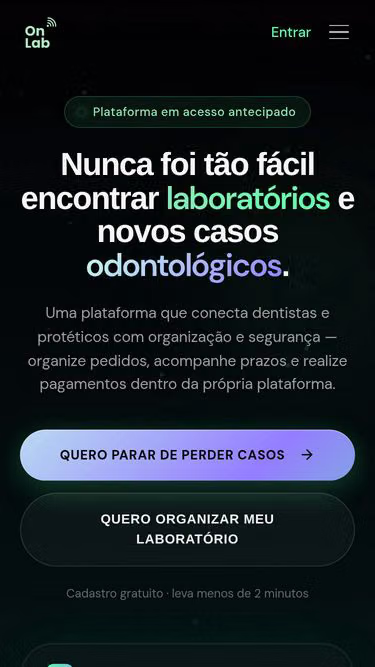 Screenshot of onlab.tech