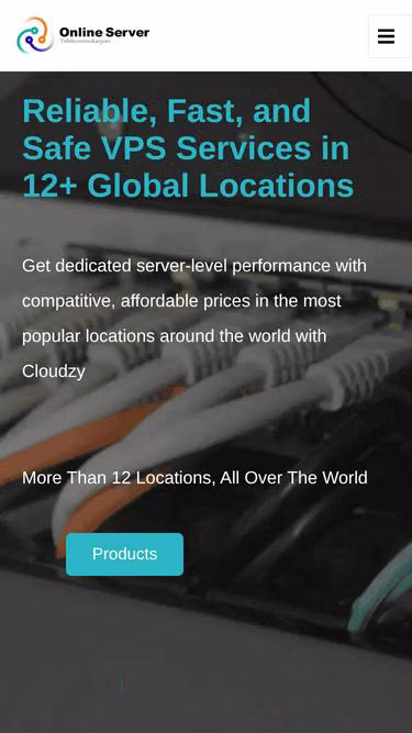 Screenshot of onlineserver.com.tr