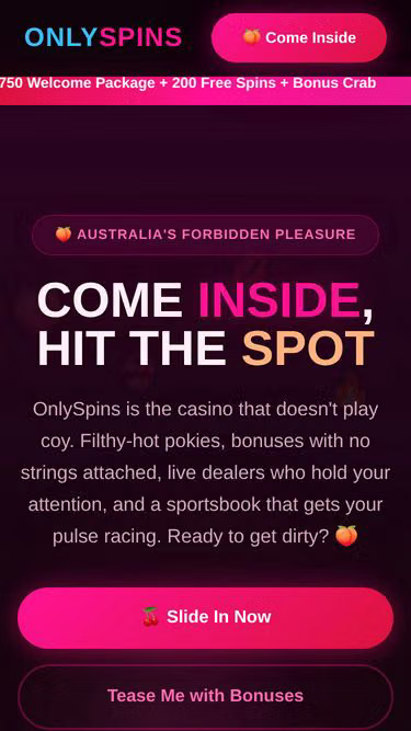 Screenshot of onlyspins.best