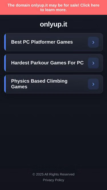 Screenshot of onlyup.it