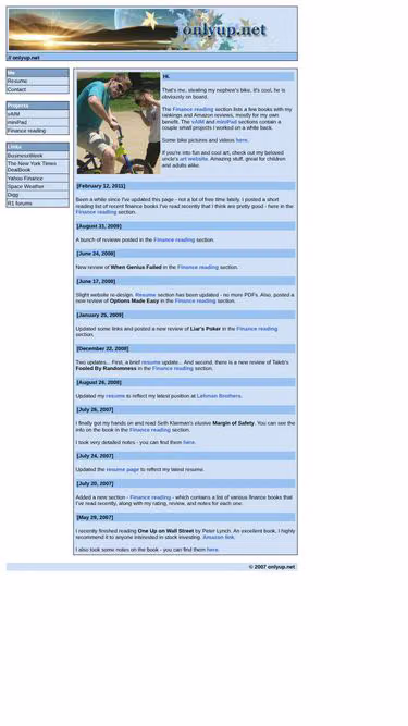 Screenshot of onlyup.net