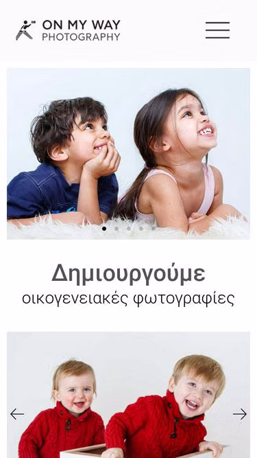 Screenshot of onmyway.photography