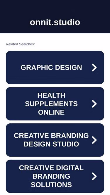 Screenshot of onnit.studio