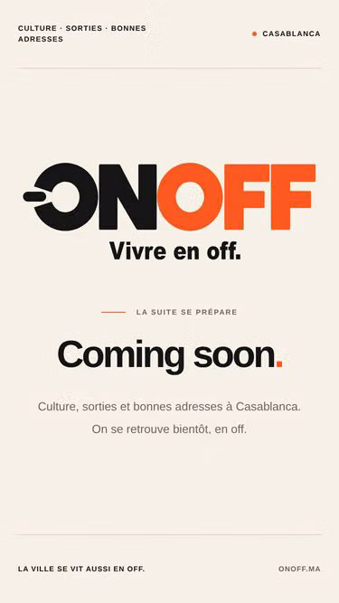Screenshot of onoff.ma