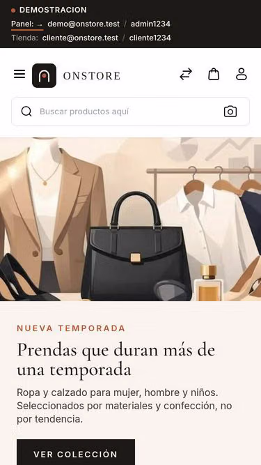 Screenshot of onstore.lat