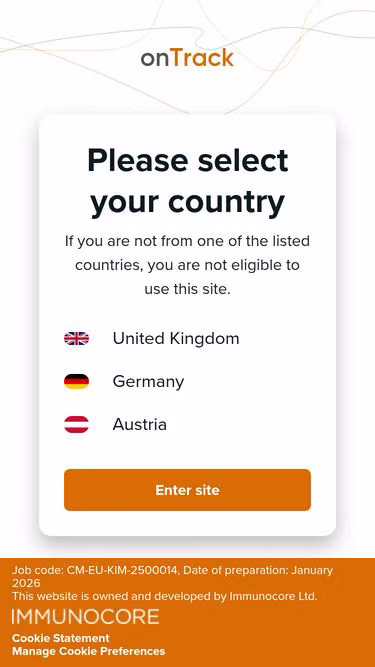 Screenshot of ontrack.care