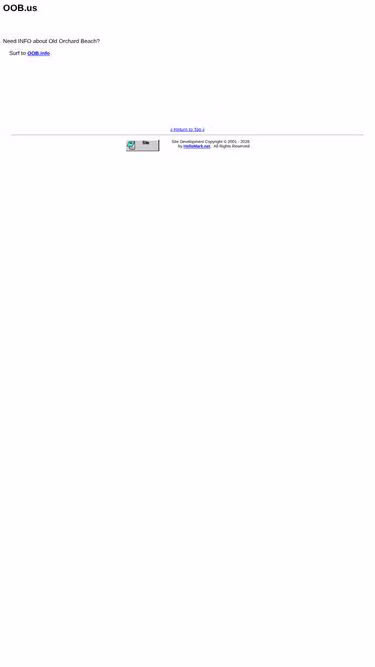 Screenshot of oob.us