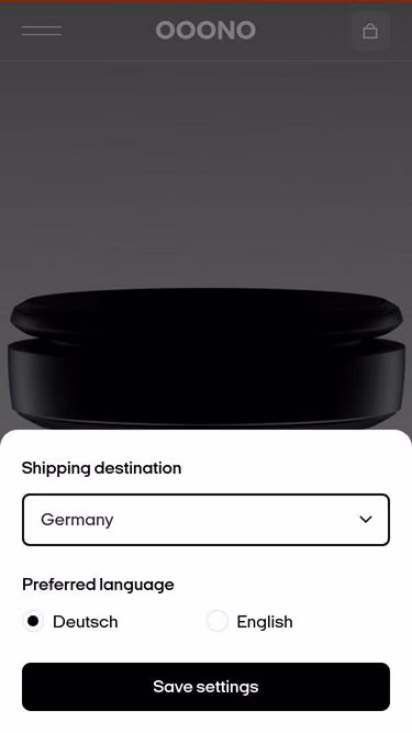 Screenshot of ooono.fi