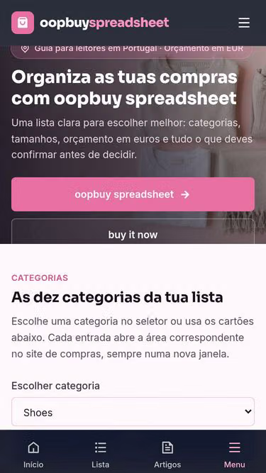 Screenshot of oopbuyse.mom
